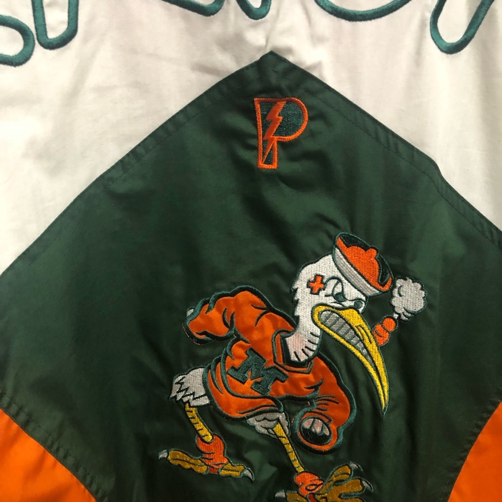 Miami Hurricanes Retro Pro Player Jacket